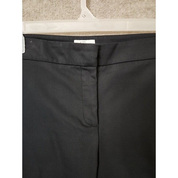 Chicos So Slimming Dress Pants Women 3 US 16 Short Black Straight Leg Stretch - Picture 3 of 8